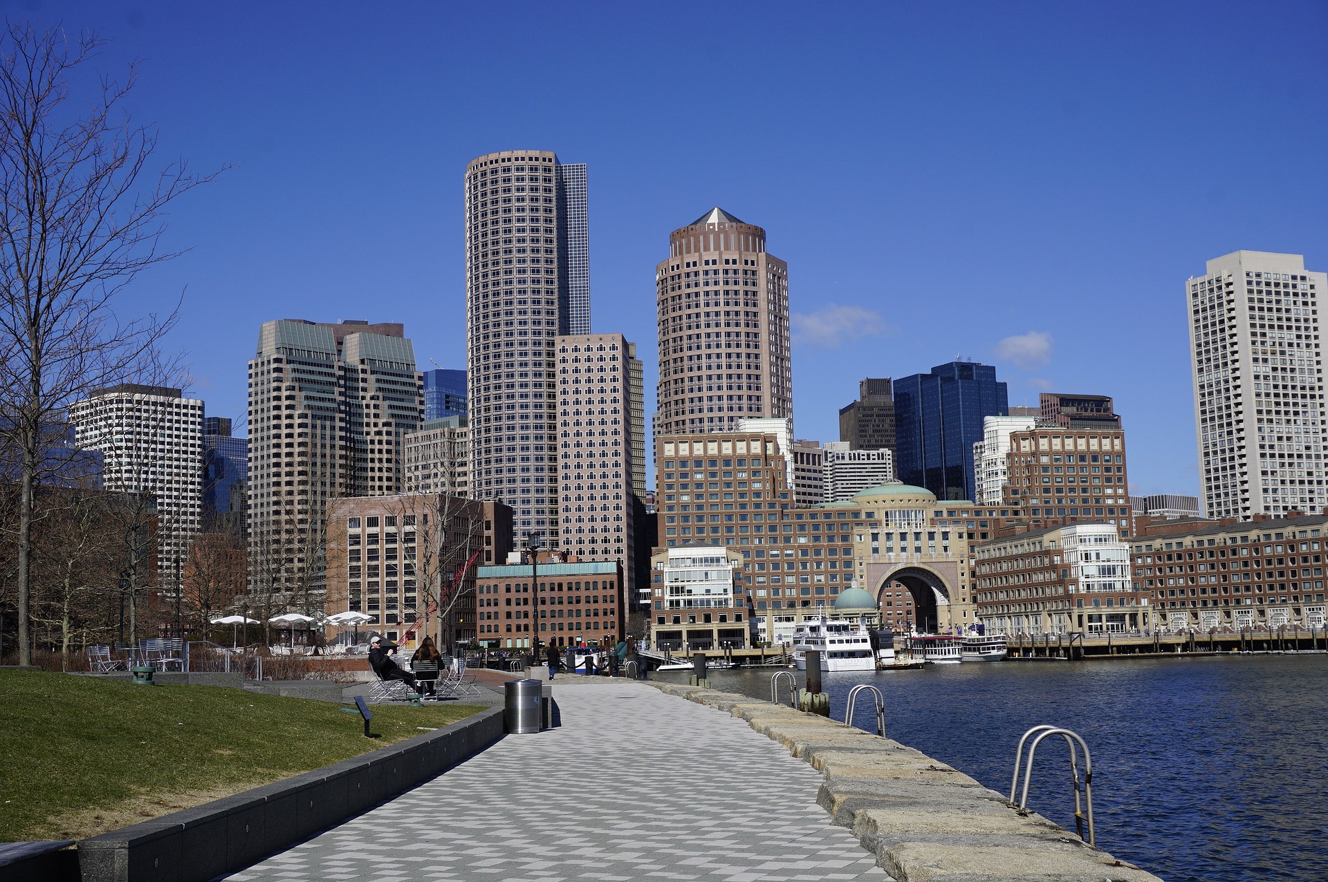 Boston skyline under Creative Commons License